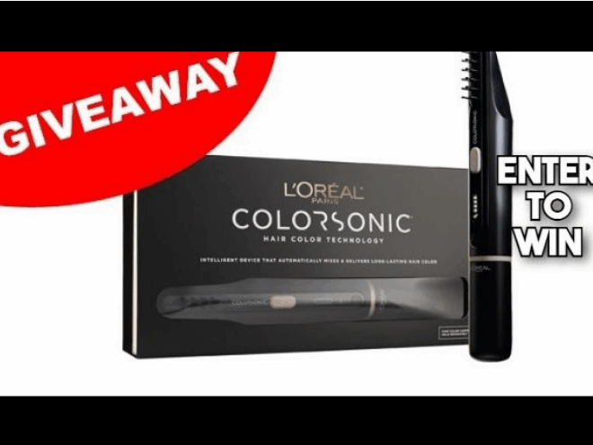 Enter to Win a L’Oreal Paris Colorsonic Hair Coloring Tool!