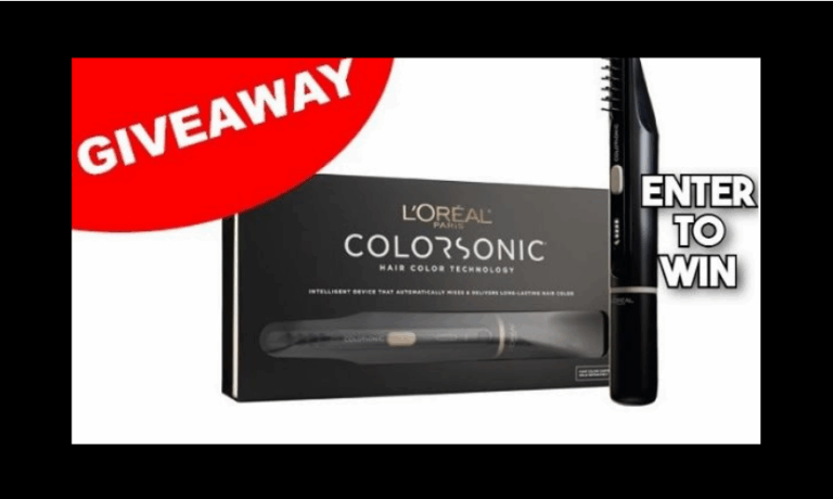 Enter to Win a L’Oreal Paris Colorsonic Hair Coloring Tool!