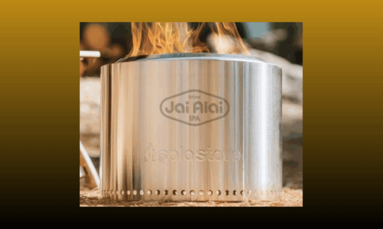 Enter to Win a Jai Alai Branded Bonfire 19.5” Solo Stove Fire Pit!