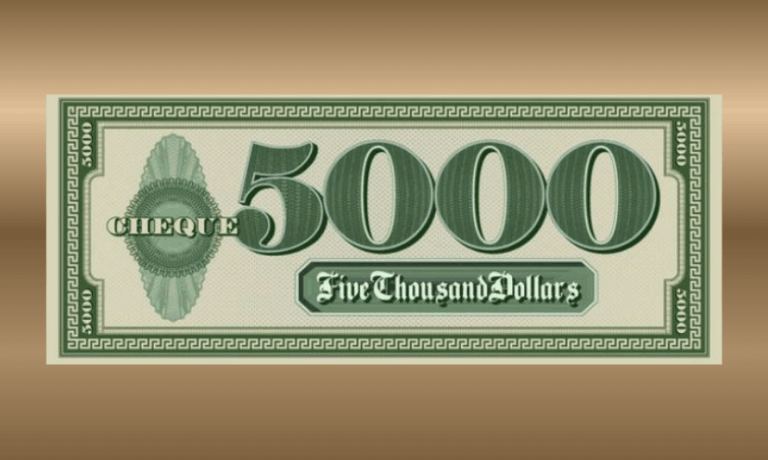 Enter to Win $5,000 in Cash!