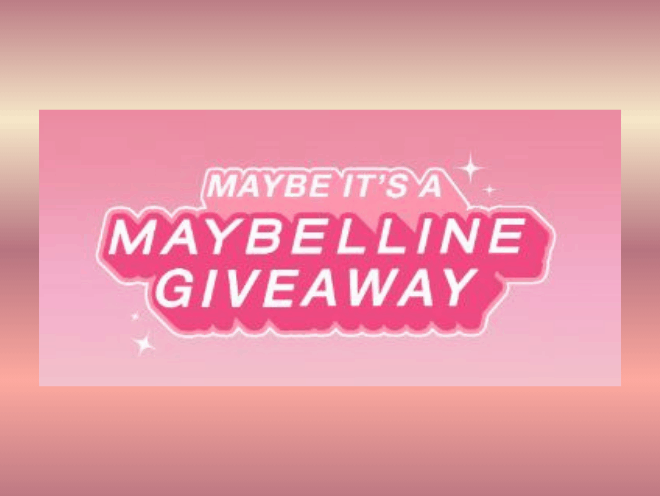 Enter to Win Over $300 in Maybelline Merchandise!  