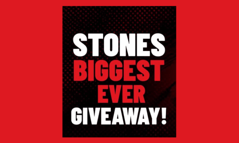 Enter to Win a $6,000+ Prize From The Rolling Stones Biggest Prize Drop Ever!