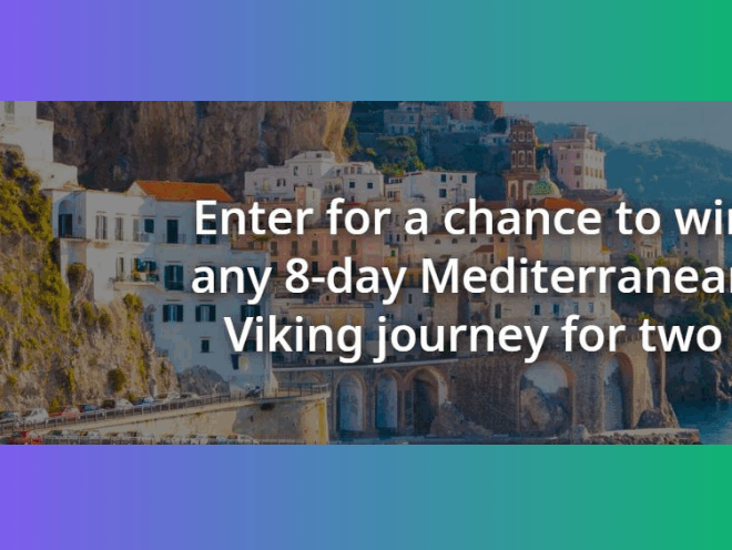 Enter to Win a $29,000 Eight Day Mediterranean Cruise!