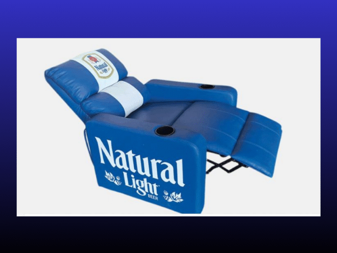 Enter to Win a Natural Light Recliner!