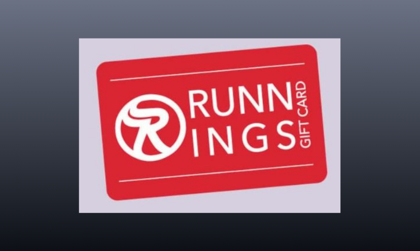 This is a picture of a Runnings gift card to represent the $300 shopping spree at Noble Outfitters and MUDS...all offered by Runnings!