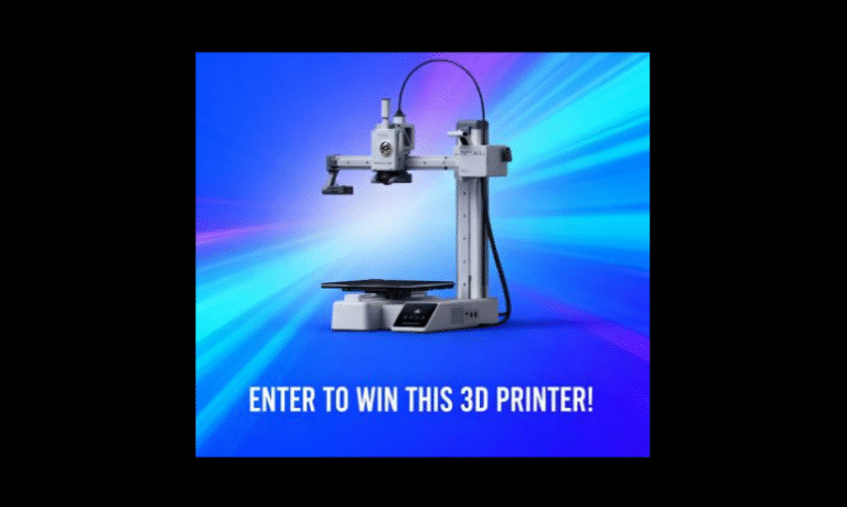 Enter to Win a 3D Printer and Filament!