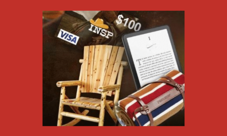 Enter to Win a Kindle Paperwhite, $100 VISA Gift Card, Rocking Chair, Pendleton Blanket and More!