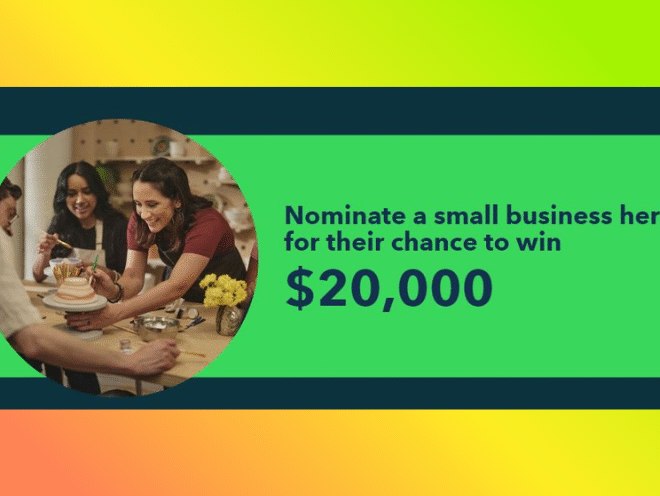 Enter to Win $20,000 Cash and More for a Small Business Hero!  