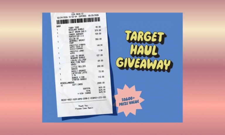 Enter to Win a Mom and Baby Target Haul!