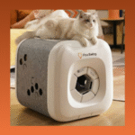 Enter to Win a PawSpring Self Grooming Cat House!