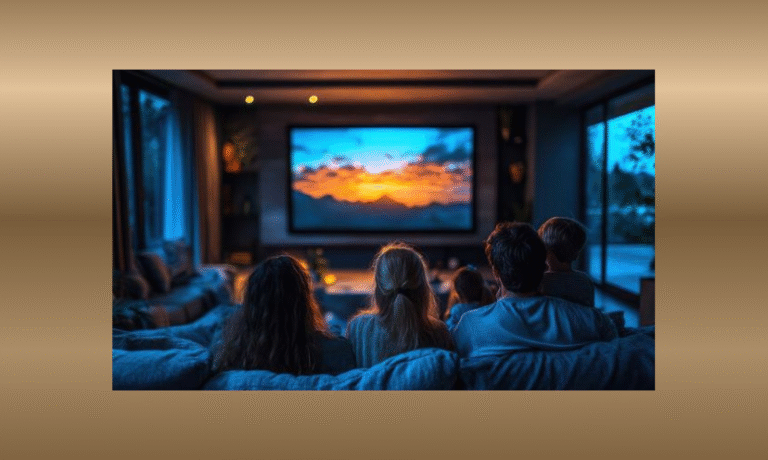 Enter to Win a Projector with a 105-Inch Screen and a Ceiling Mount! 