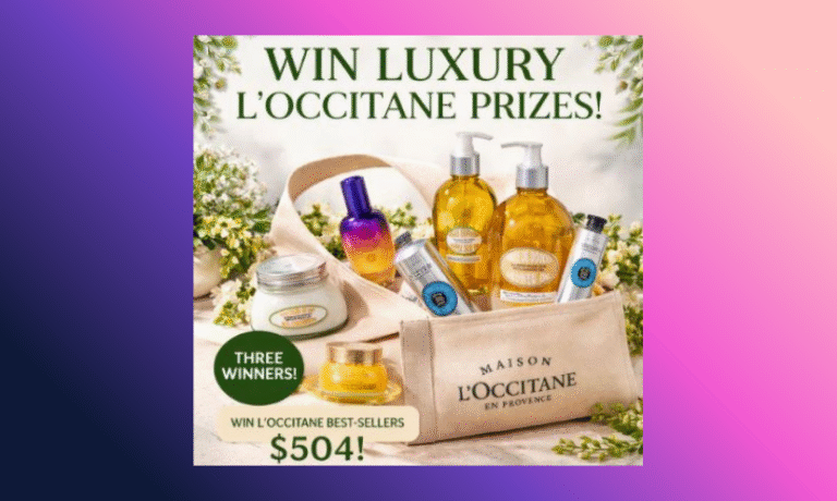 Enter to Win a $500 Bundle of L’Occitane Luxury Bath and Beauty Products!
