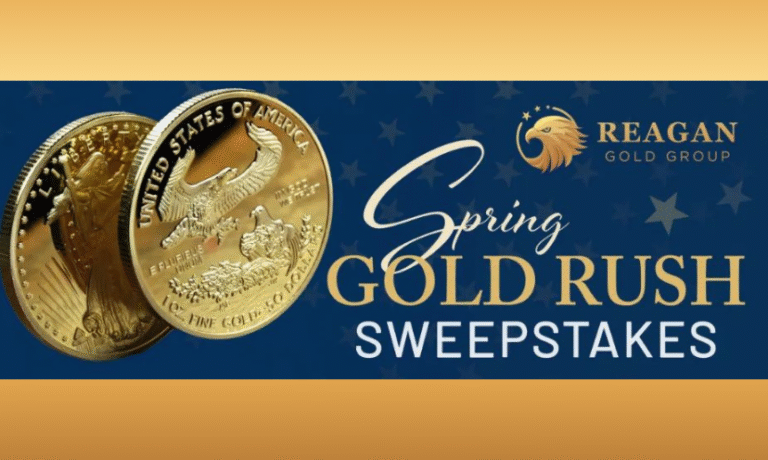 Enter to Win $2,500 in Gold Coins From Reagan Gold Group! 