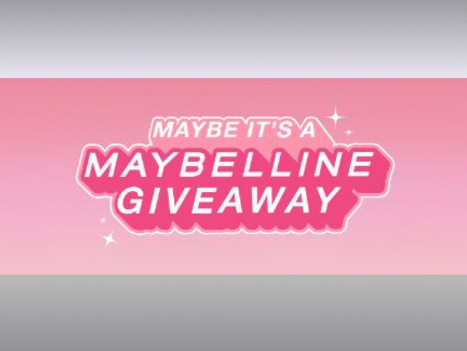 Enter to Win a $300 Maybelline Merchandise Bundle!
