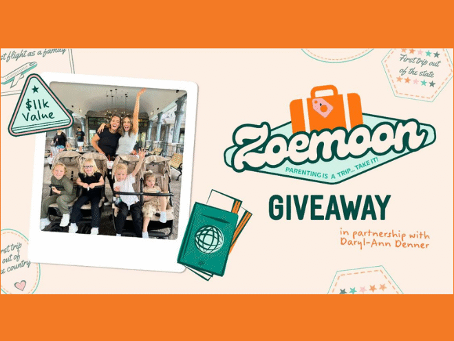 Enter to Win a $10,000 Family Trip for Four Plus a Zoe Stroller and Accessories!