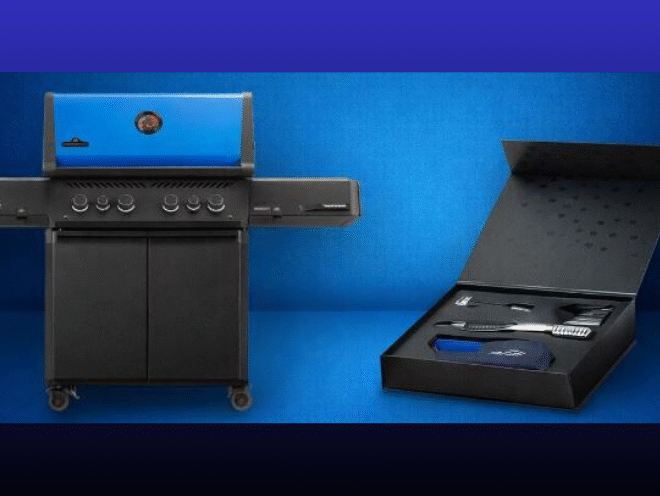Enter to Win a Napoleon 50th Anniversary Grill and Gift Box!