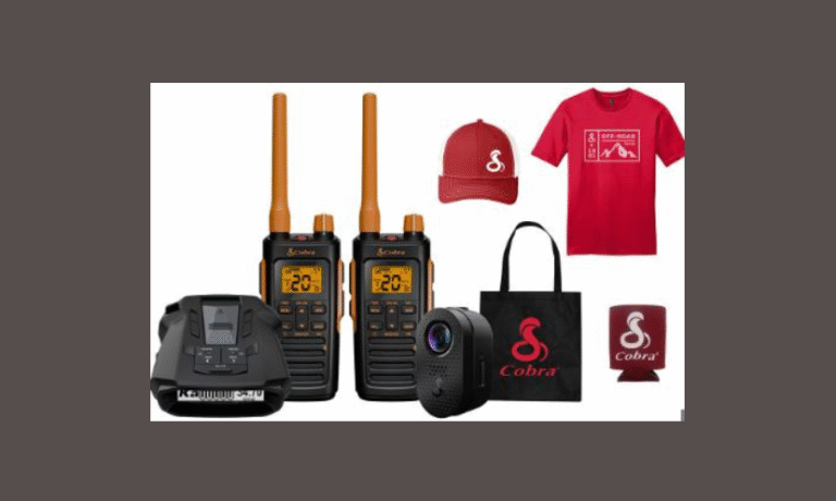 Enter to Win Two Trailblazer 2-Way Radios, a Radar Detector, a Dash Cam and Cobra Swag!