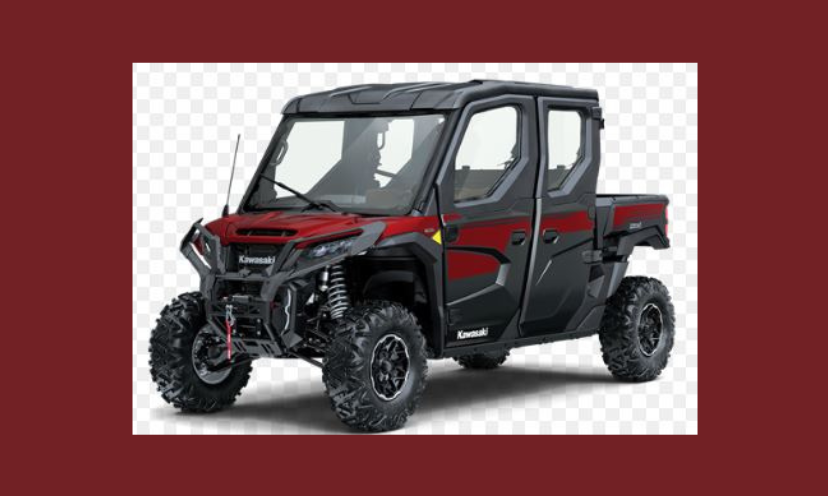 This is a photo of the stunning Kawasaki Ridge Crew UTV, worth over $39,000...and you could win it in this giveaway!