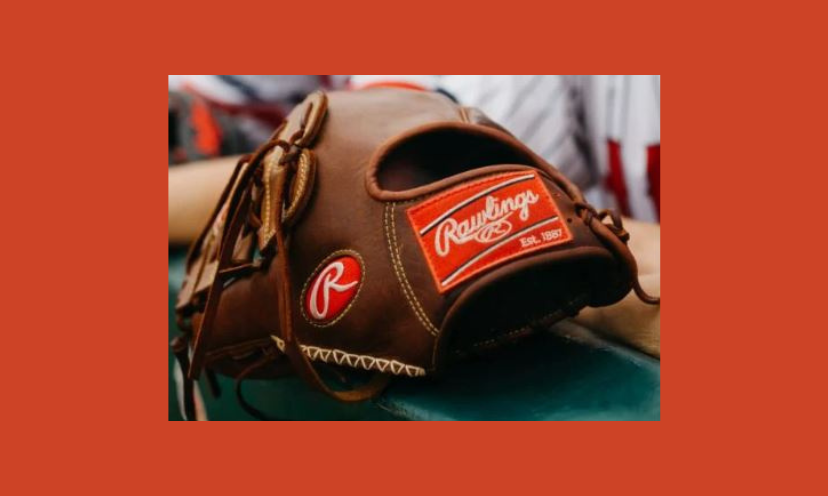 This is a photo of a top notch Rawlings baseball glove which is a part of the Sport Clips Playmaker Giveaway!