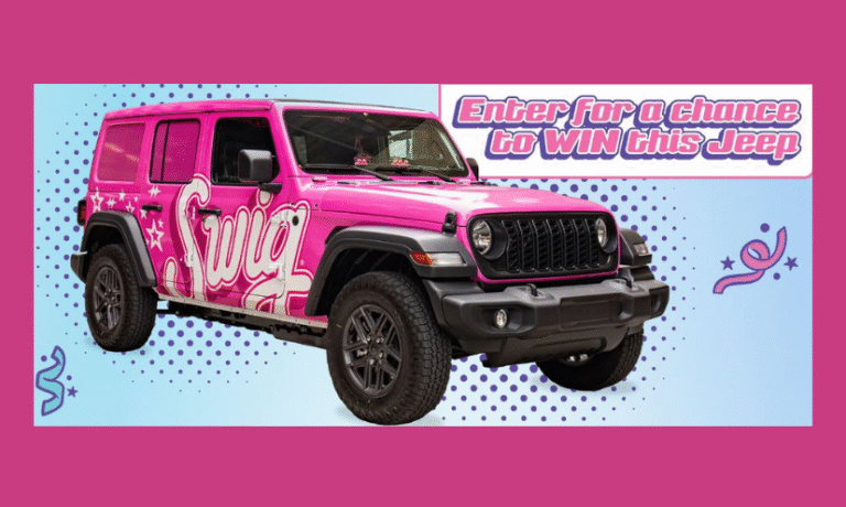 Enter to Win a Custom 2026 Jeep Wrangler and a Trip to Salt Lake City Utah!