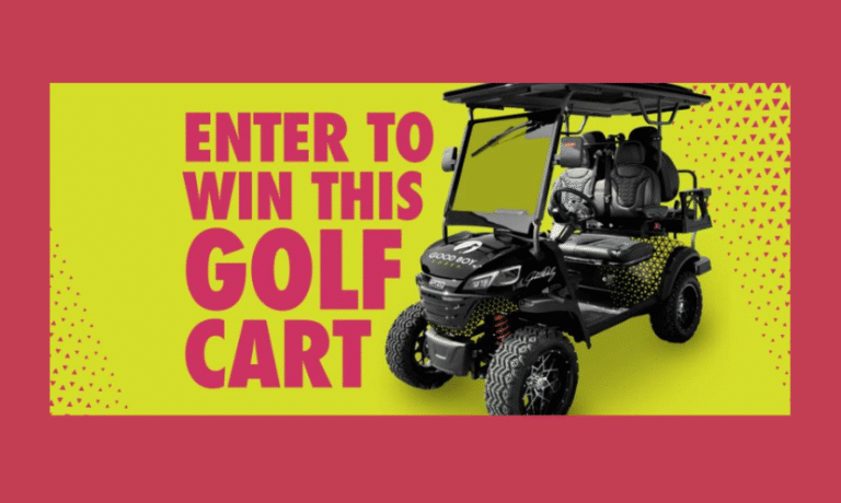 Enter to Win a Luxury Lithium 48v Platinum Golf Cart! 