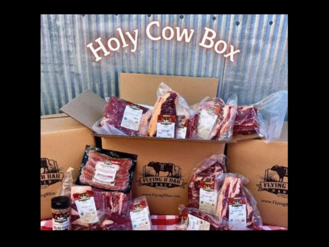 Enter to Win a $725 Holy Cow Meat Box!