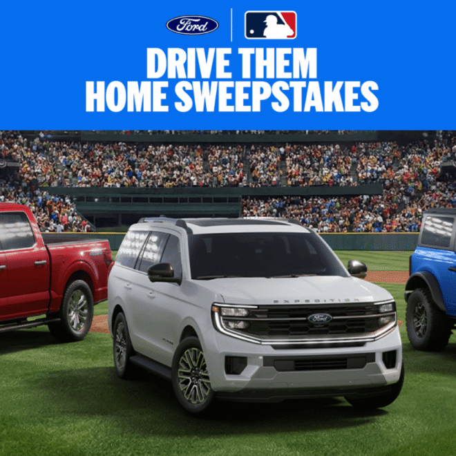 Win a 2026 Ford F-150, Bronco, or Expedition Plus MLB All-Star Game Tickets!